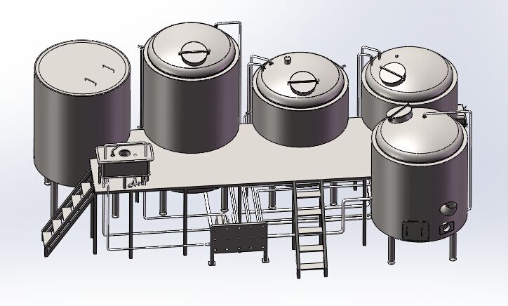 brewhouse in piping design 1